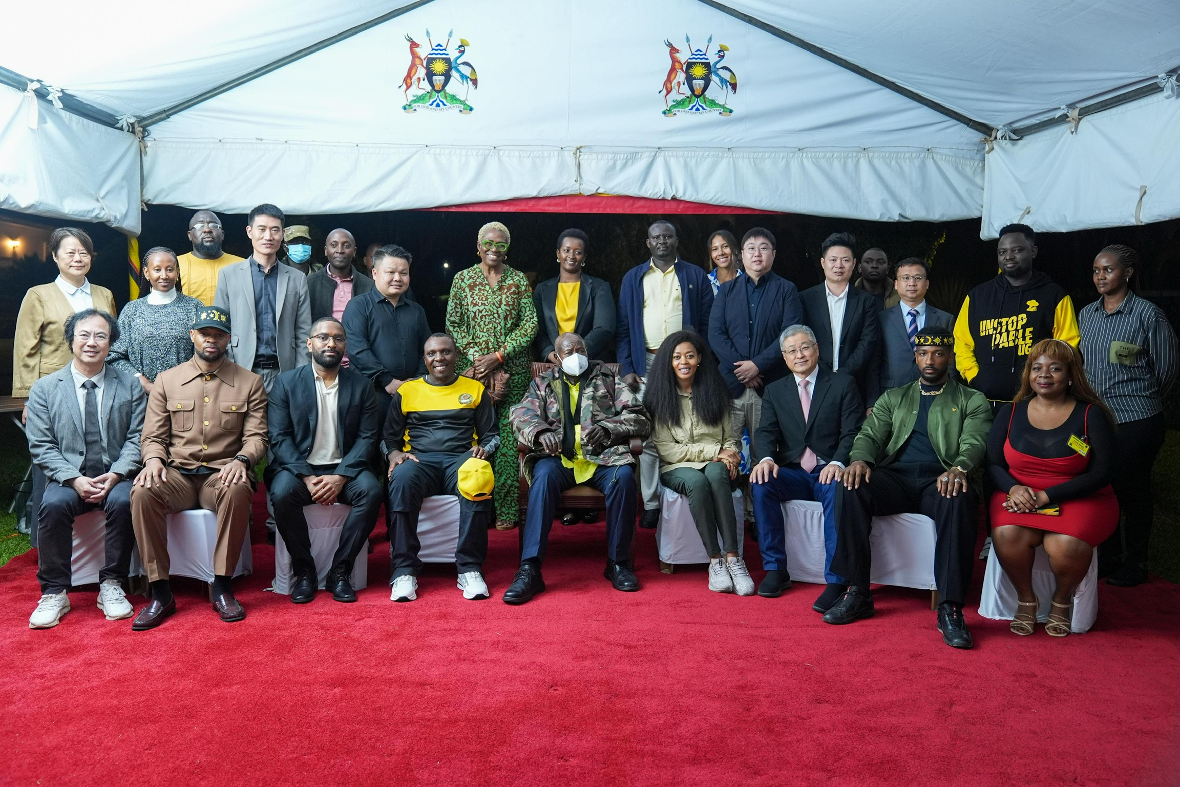 Meeting with H.E. President Yoweri Kaguta Museveni